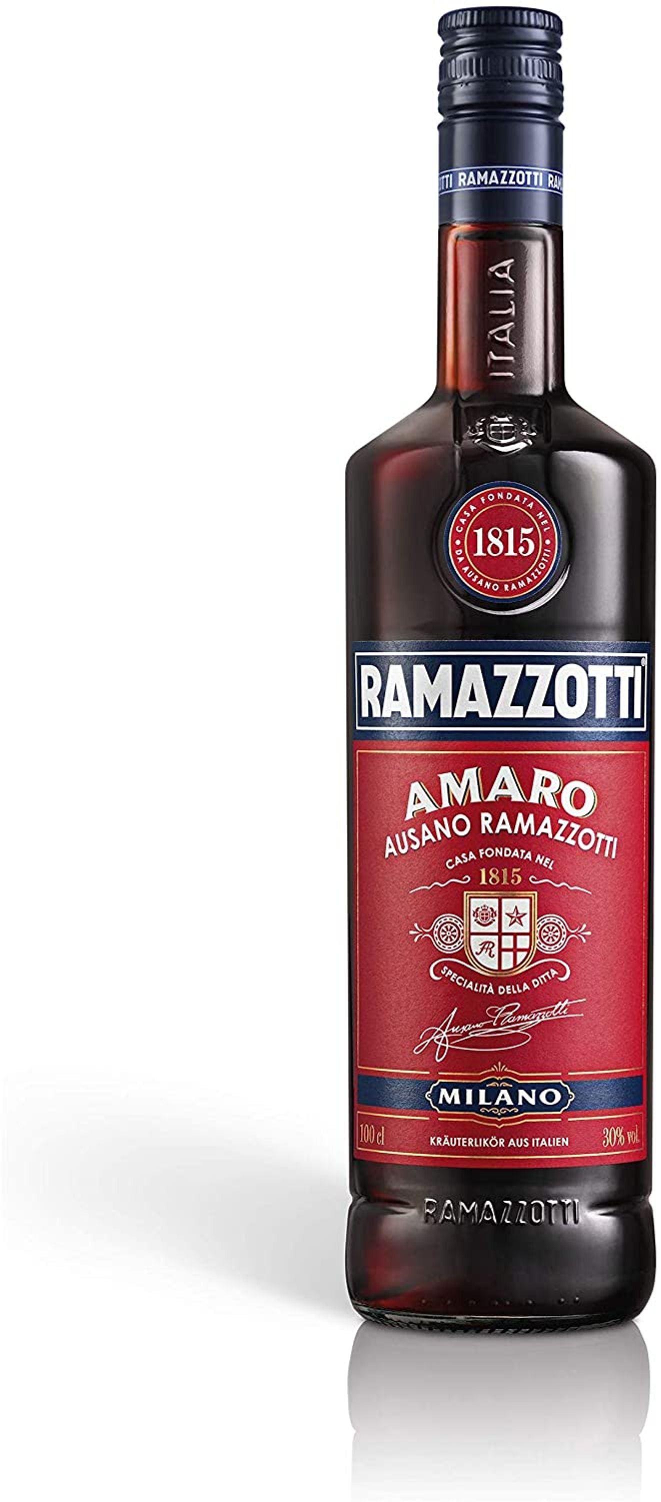 Ramazzotti Amaro 1,0l, 30% alc./vol., licor de hierbas, Italia