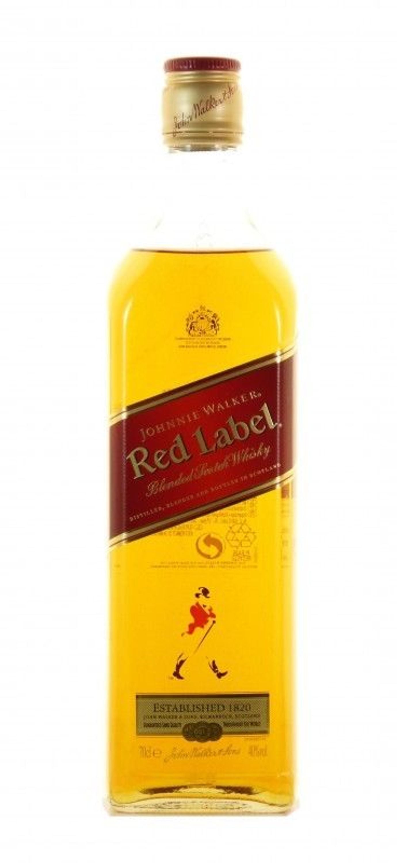 Johnnie Walker Red Label 0,7 l, 40 % de alcohol por volumen