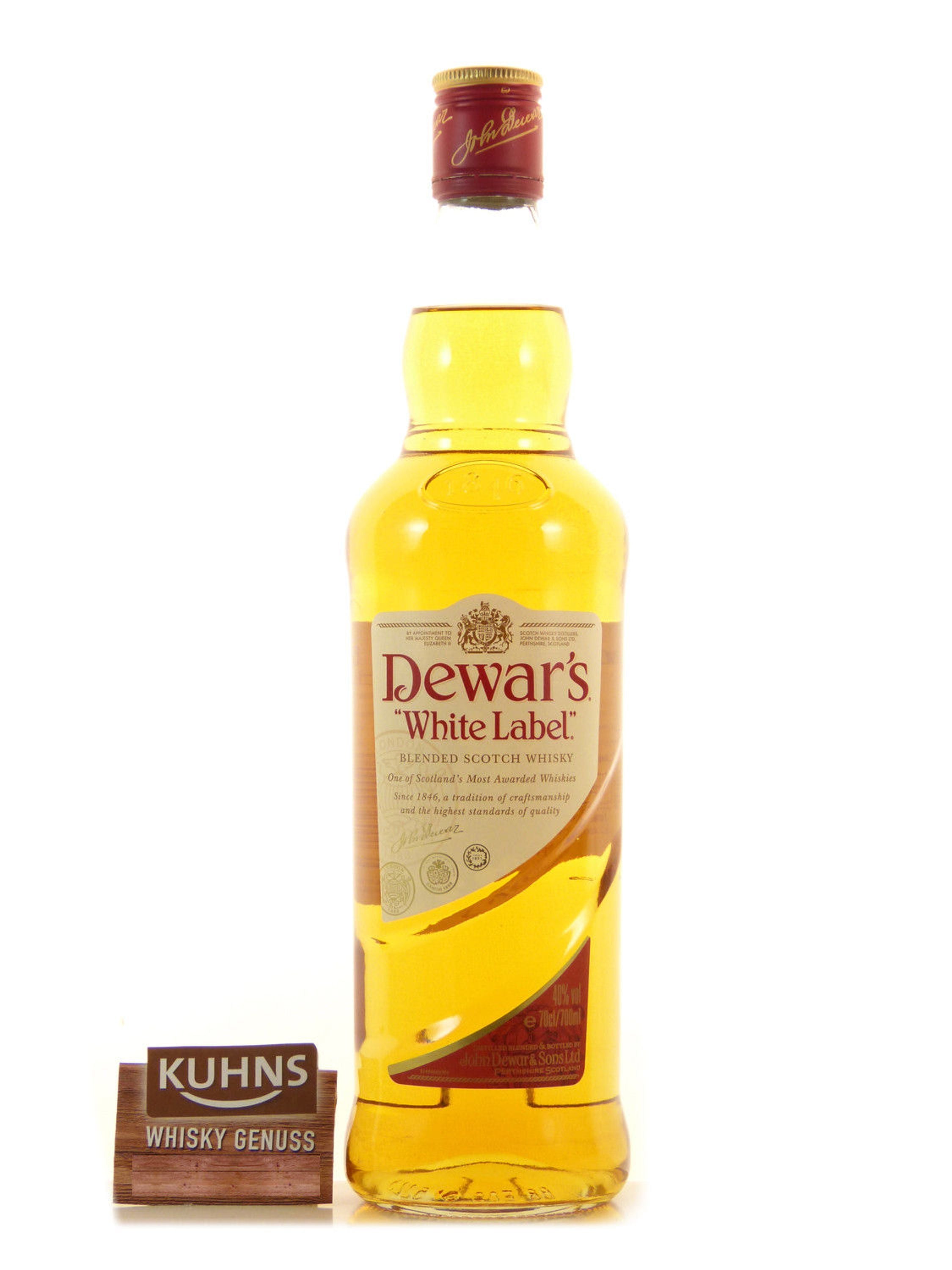 Whisky escocés mezclado Dewar's White Label 0,7 l, 40 % de alcohol por volumen