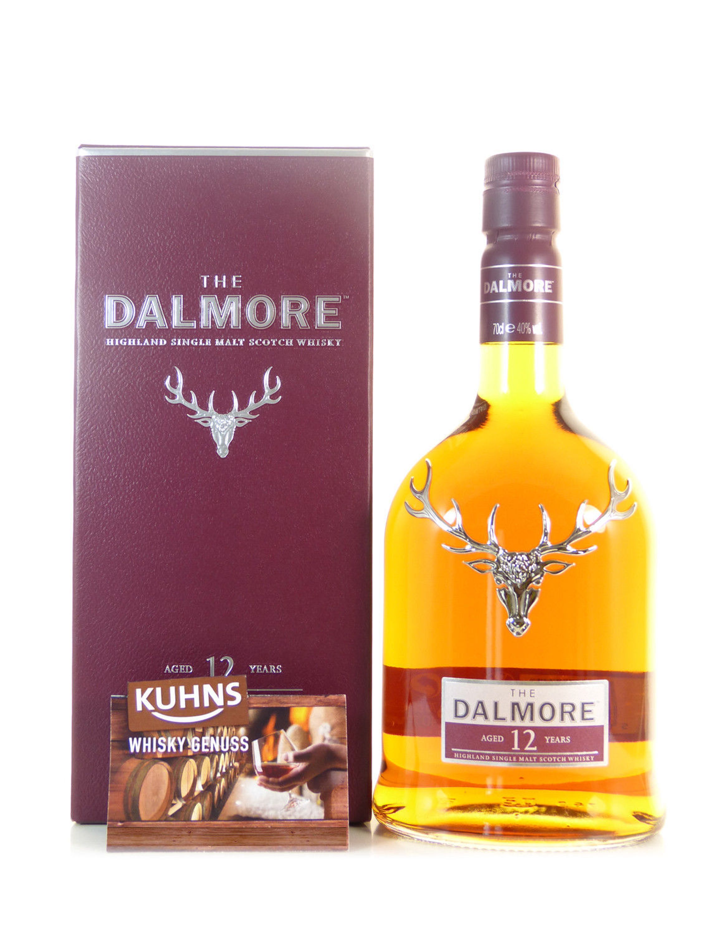 Dalmore 12 años 0,7 l, 40 % de alcohol por volumen