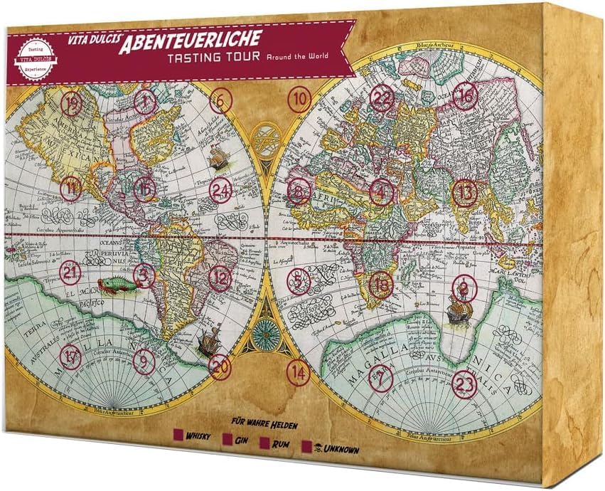 Calendario de Adviento de Ron World Tour 24x0.02l