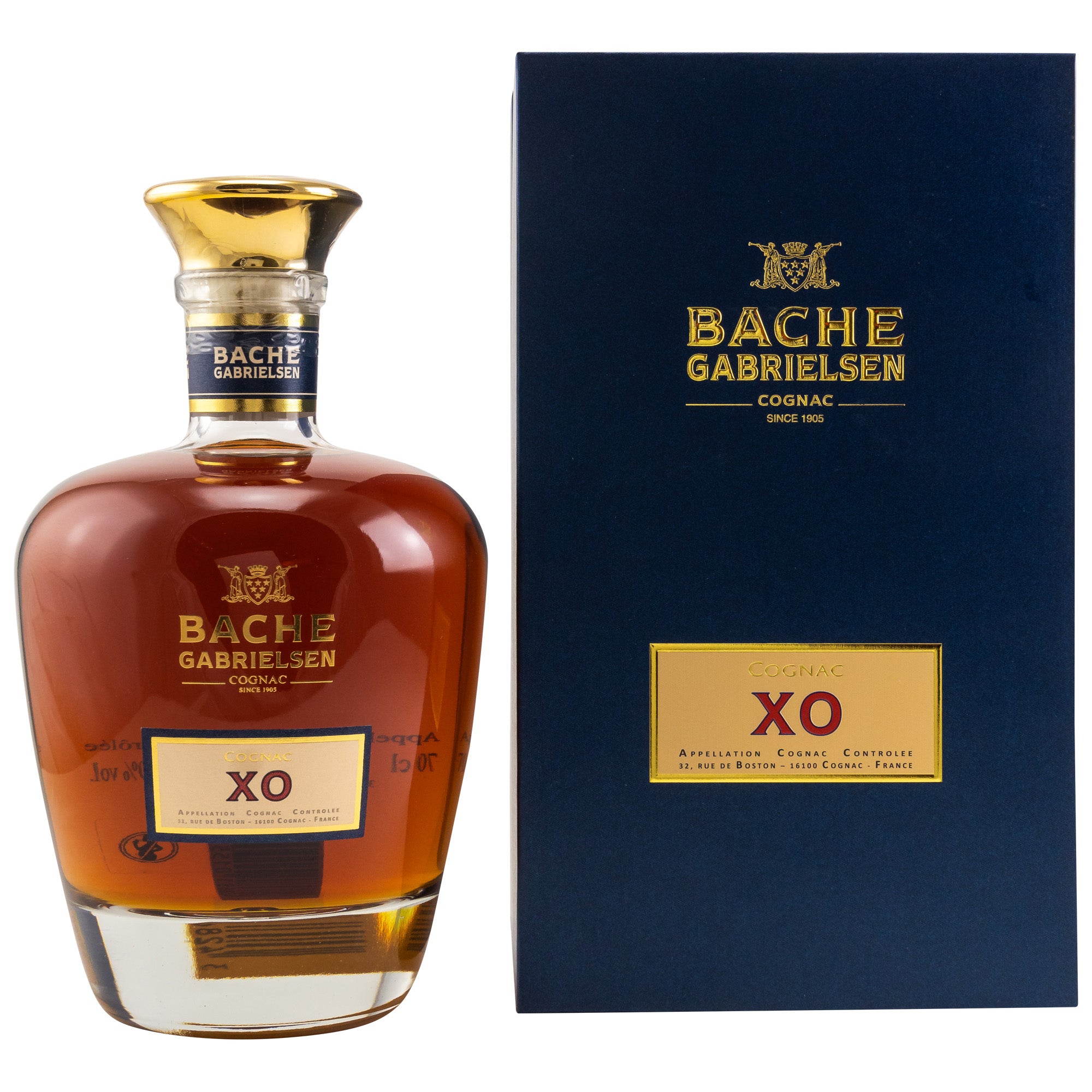 Bache-Gabrielsen XO Cognac 0.7l, alc. 40% by volume