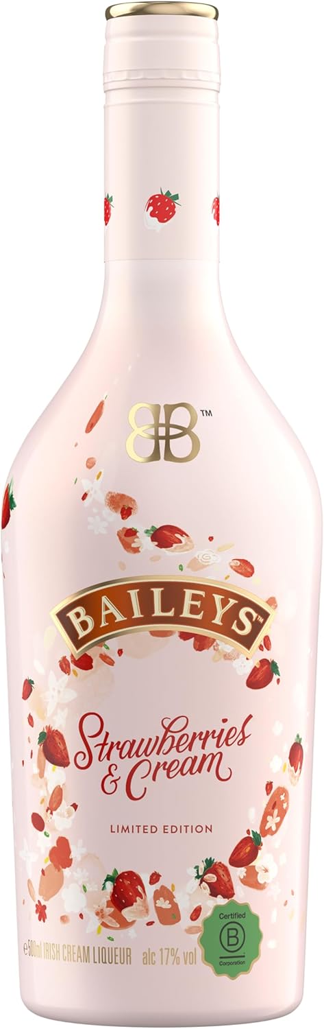 Baileys Strawberries & Cream 0,5l, alc. 17% vol.