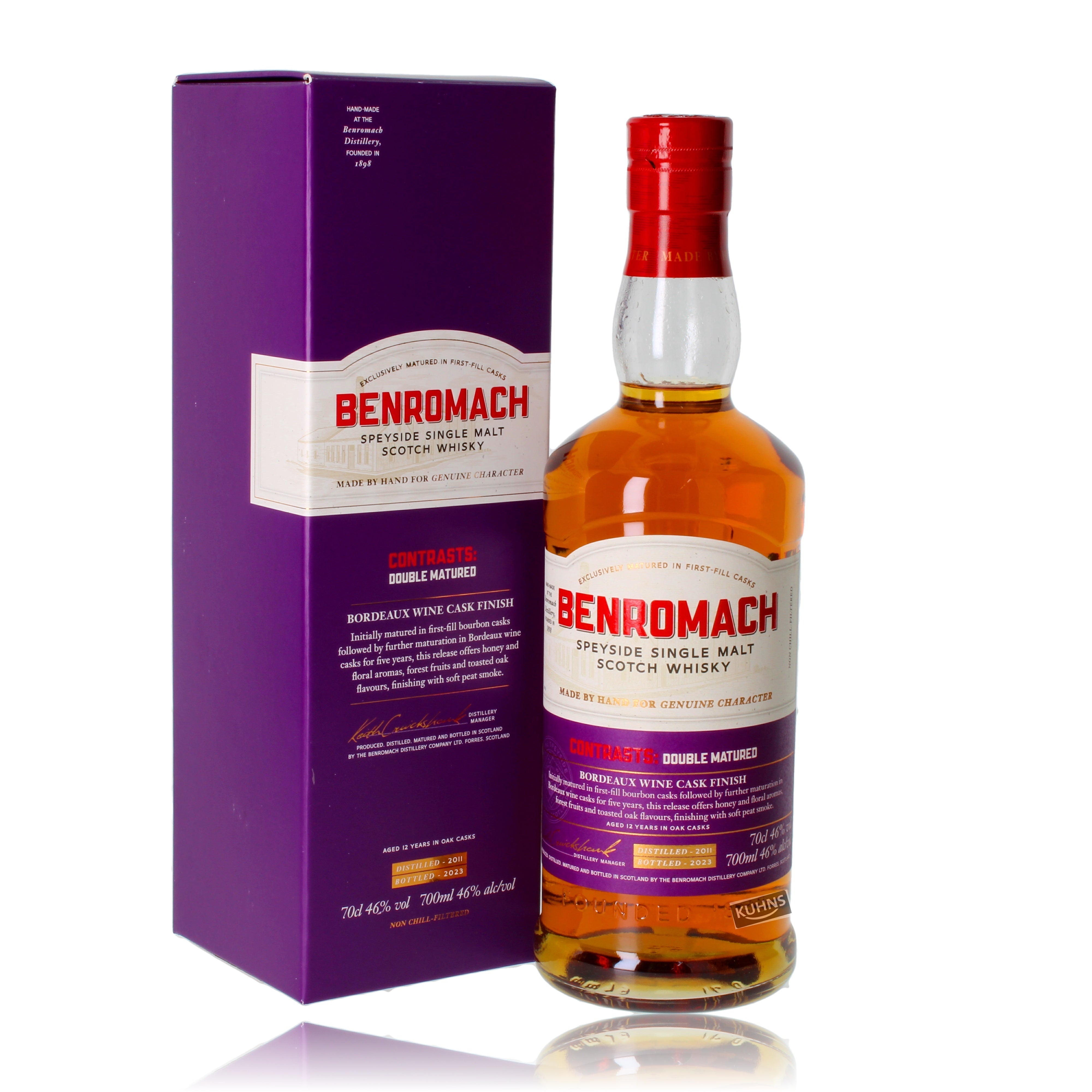 Benromach Contrasts Double Matured 0,7l, alc. 46 Vol.-%