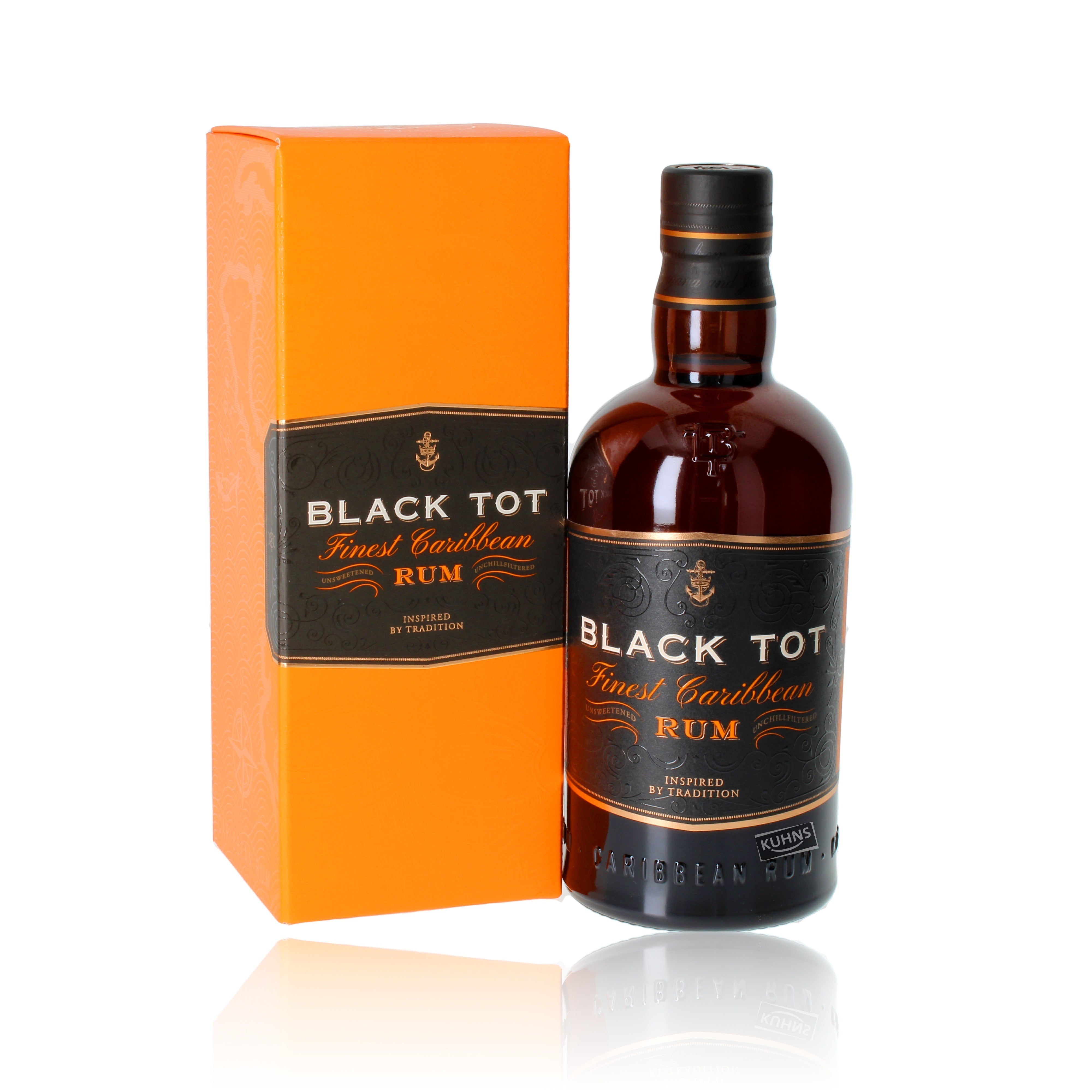 Ron Black Tot 0,7l, alc. 46,2% vol.