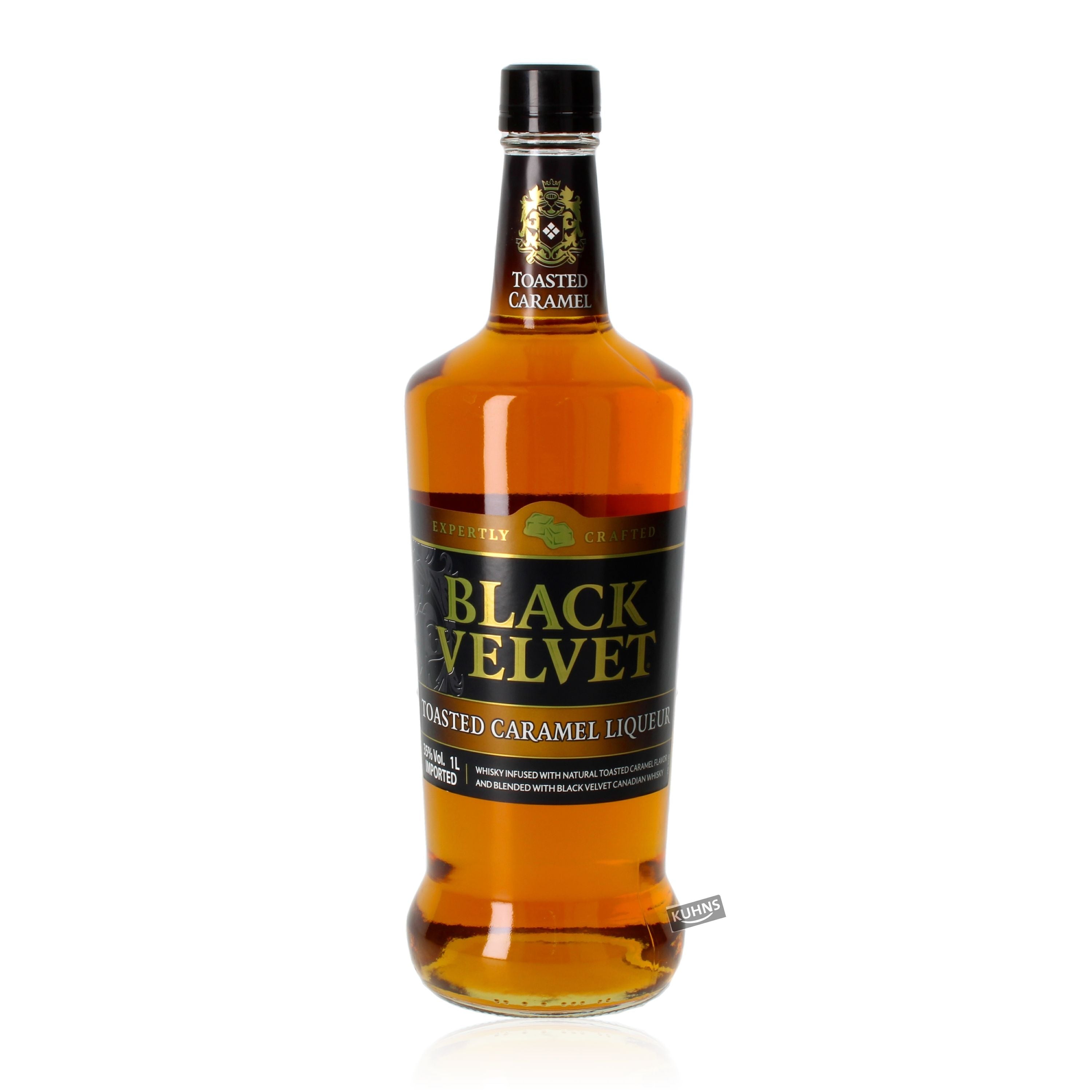 Licor de whisky canadiense Black Velvet Toasted Caramel 1,0 l, alc. 35 % vol.