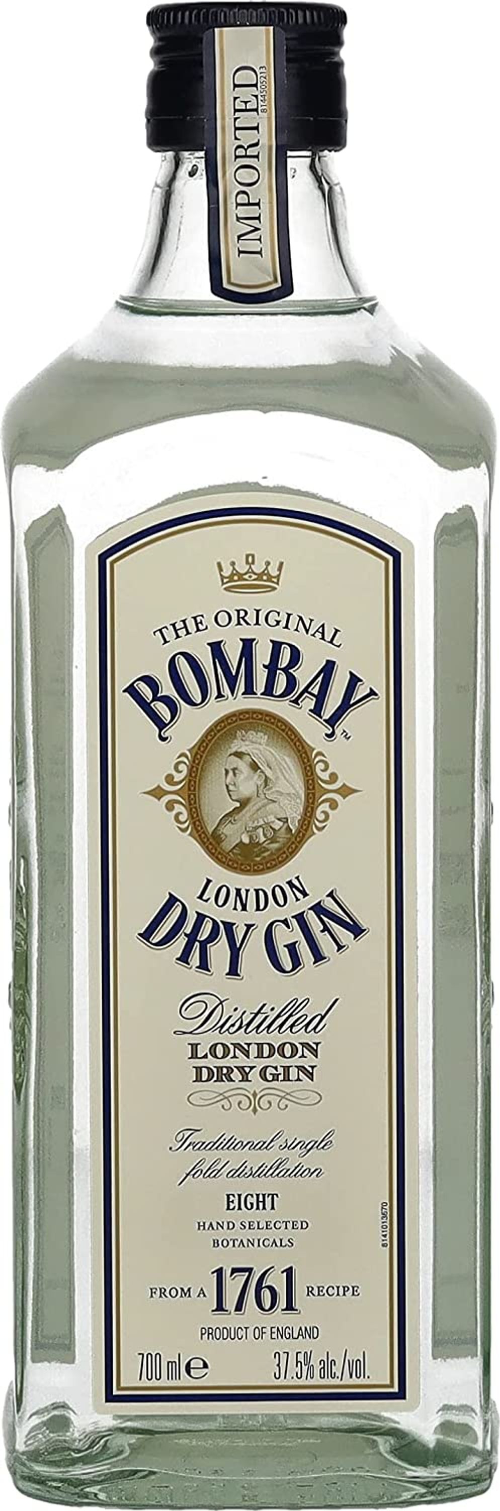 Ginebra Bombay London Dry 0,7 l, 37,5 % vol.