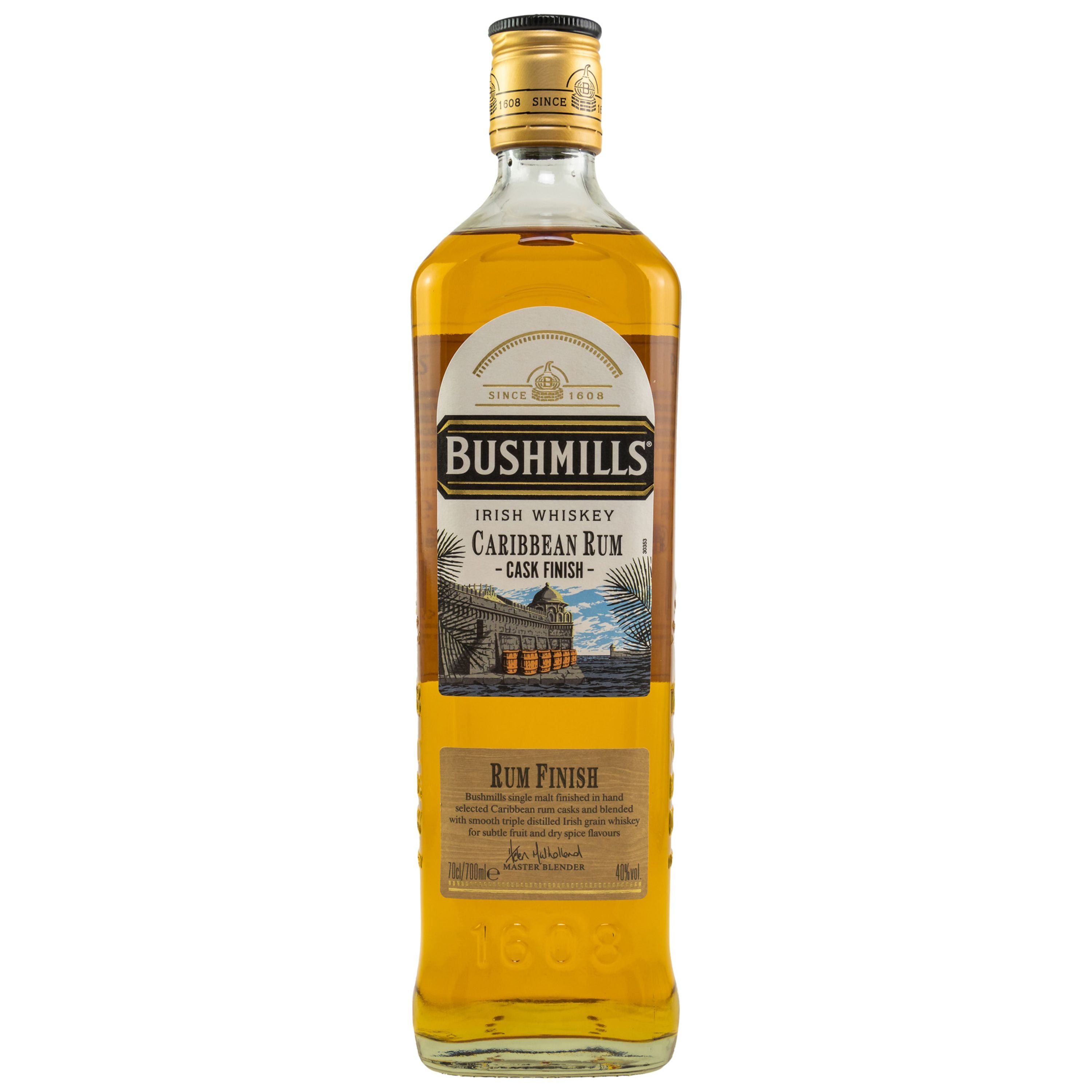 Bushmills Caribbean Rum Cask Finish 0.7l, alc. 40% by volume