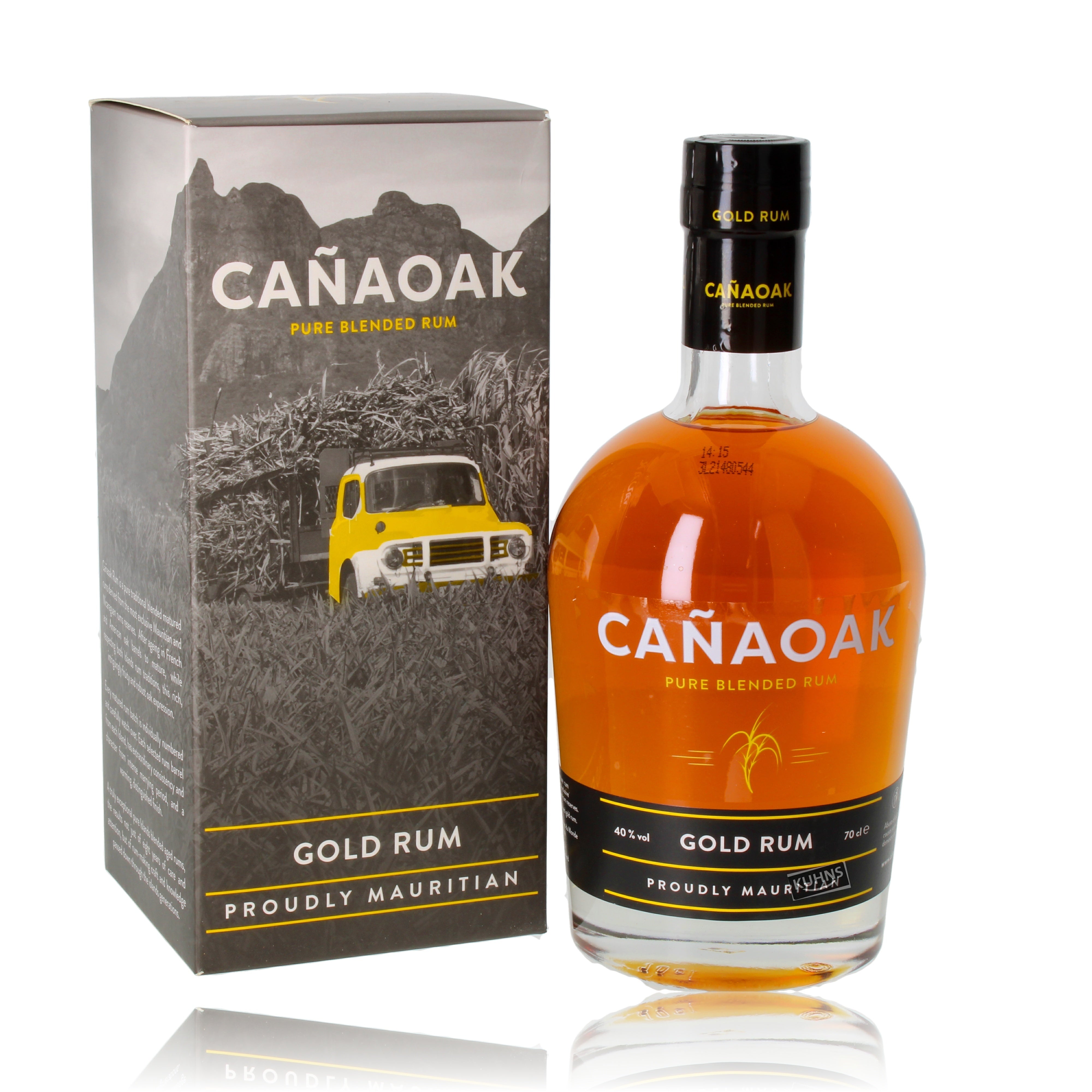 Canaoak Pure Blended Gold Rum Mauricio 0,7 l, alc. 40% en volumen