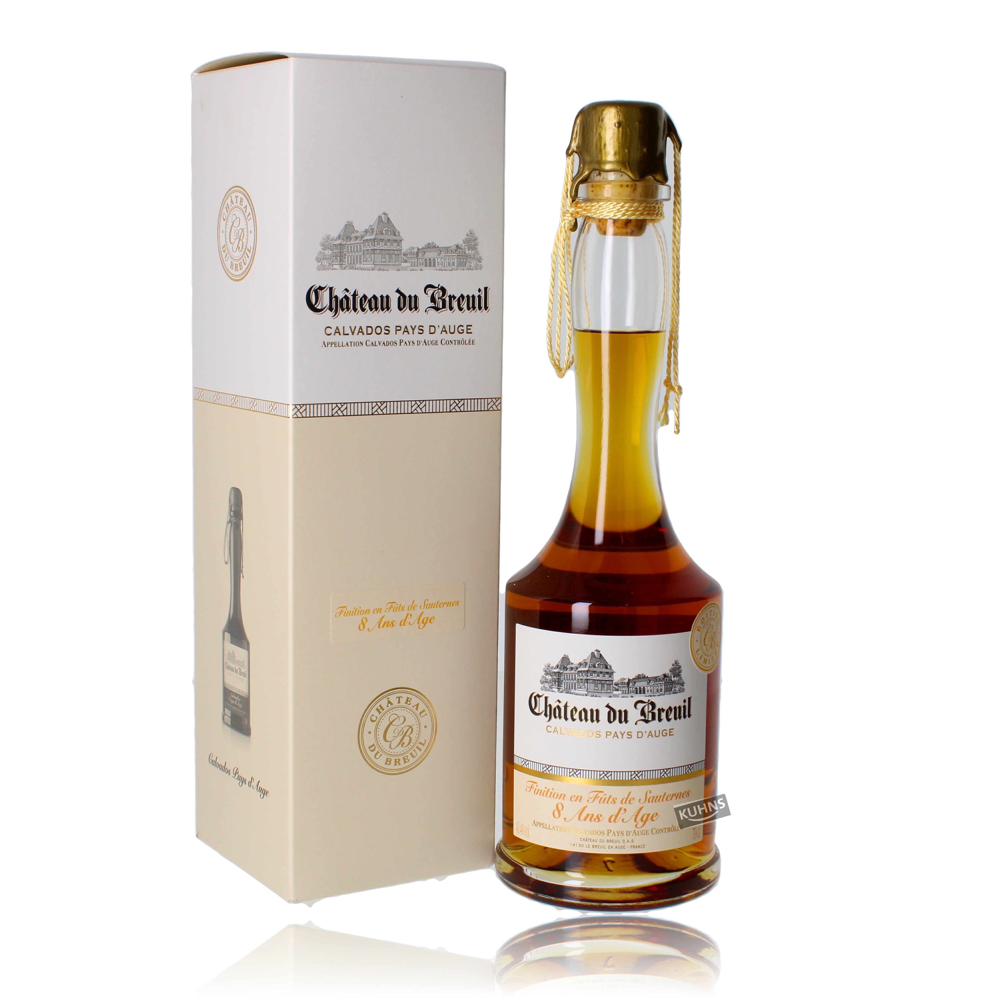Chateau du Breuil 8 Jahre Sauternes Calvados 0,7l, alc. 43,4 Vol.-%