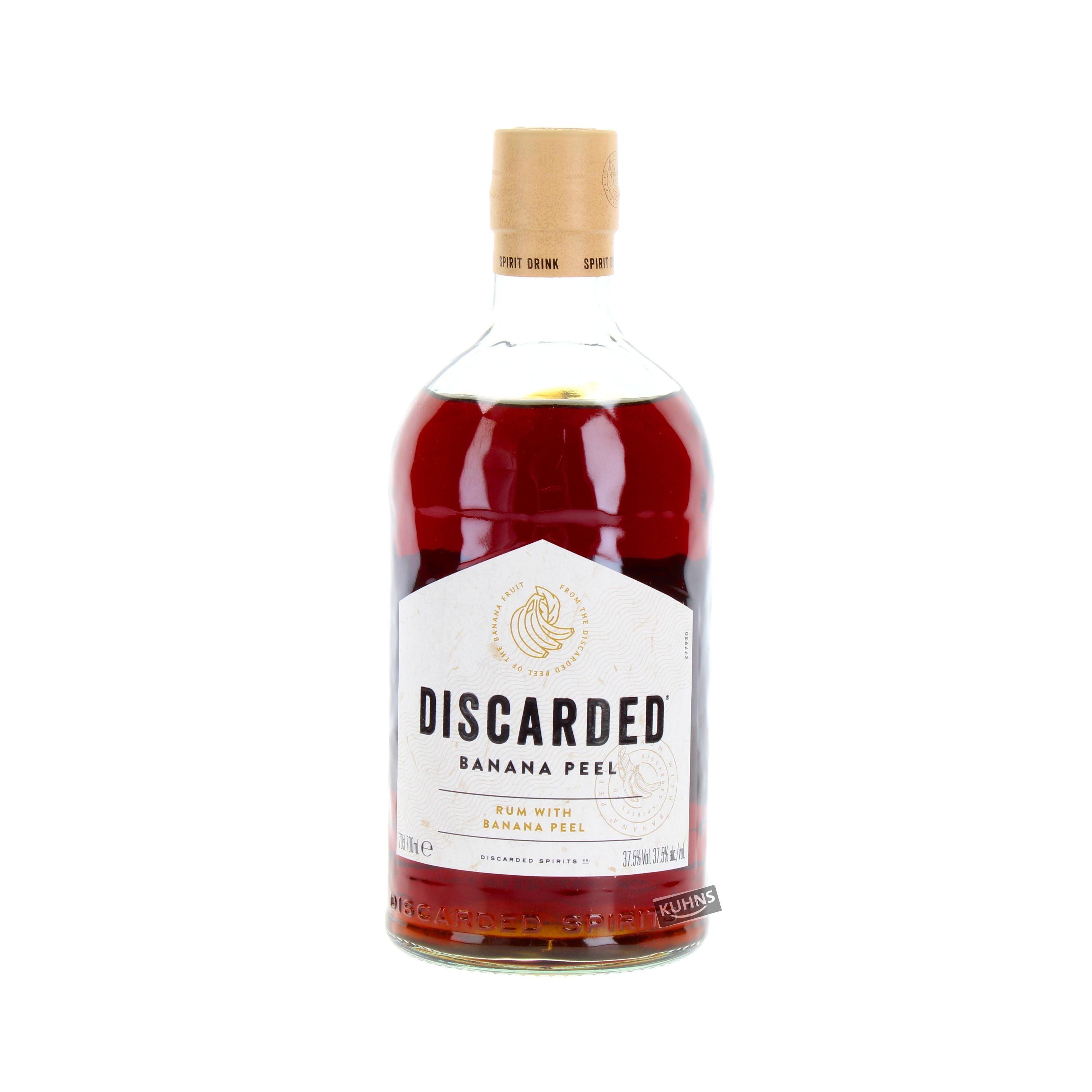 Ron de cáscara de plátano desechado 0,7 l, 37,5 % vol. alc., ron escocés