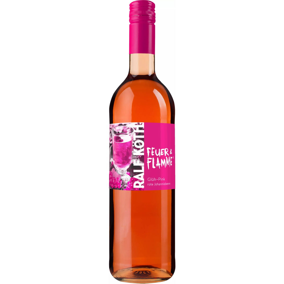 Feuer & Flamme Glowing Pink Red Currant 0.75l, 8% alc. by vol.