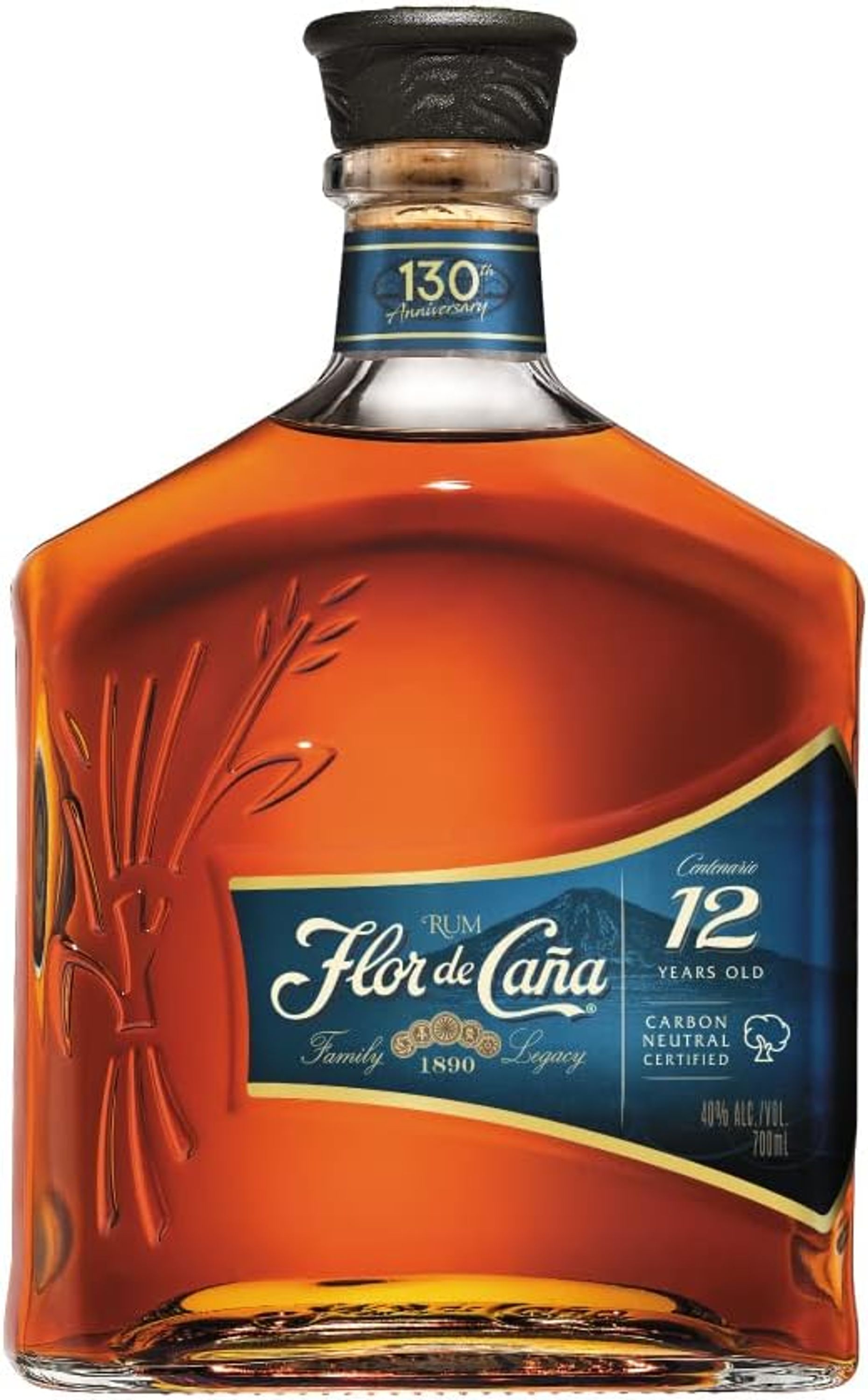 Flor de Cana Centenario Rum 12 Years 0.7l, alc. 40% vol.