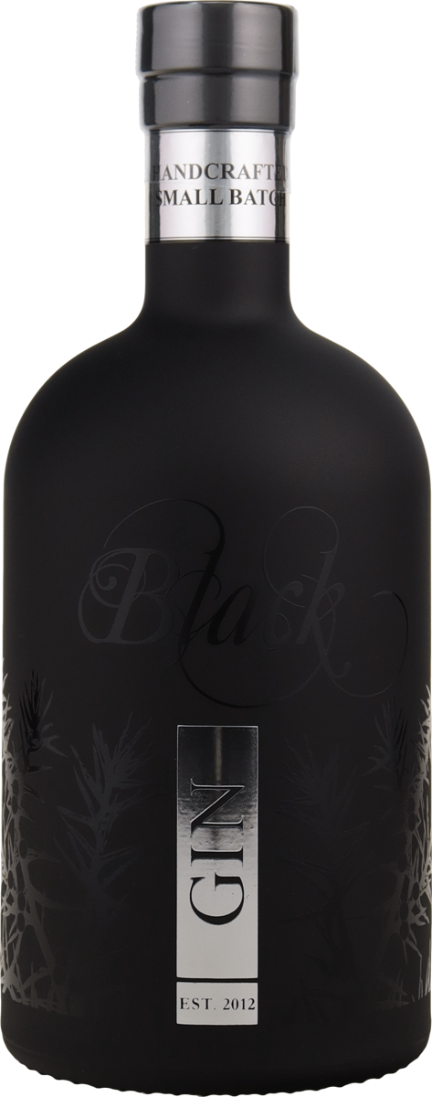 Gooseless Black Gin 0.7l, alc. 45% by volume, Dry Gin Germany