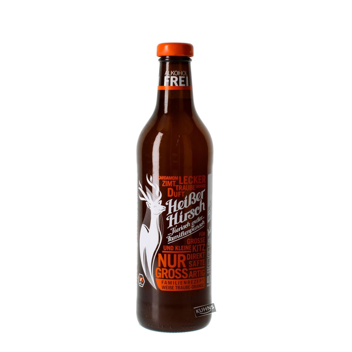 Ponche familiar Hot Stag de uva blanca y naranja (0,75 l)