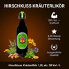 Licor de hierbas Hirschkuss 1,0 l, 38 % de alcohol por volumen