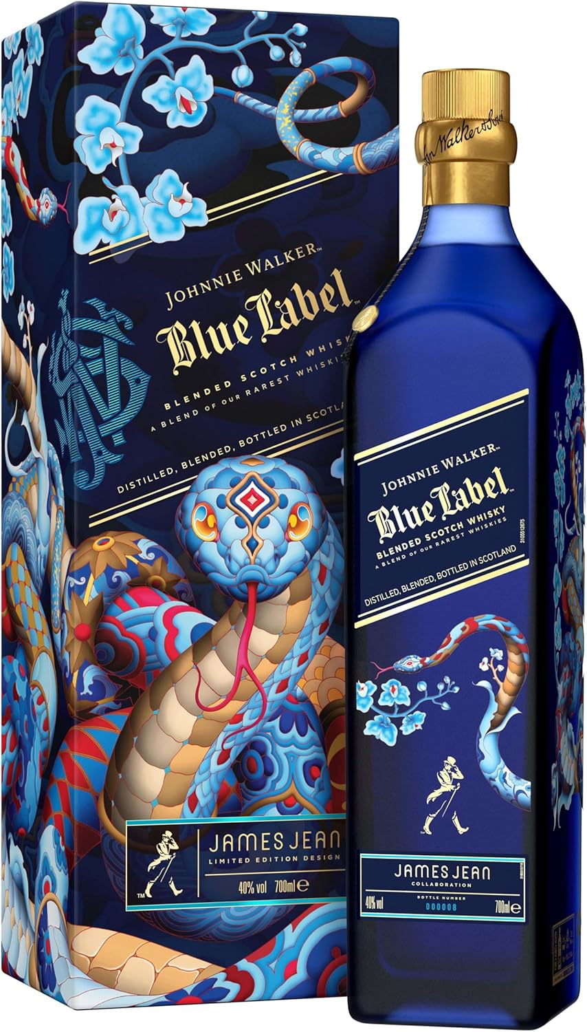 Johnnie Walker Blue Label Año de la Serpiente 0,7 l, 40 % de alcohol por volumen 
