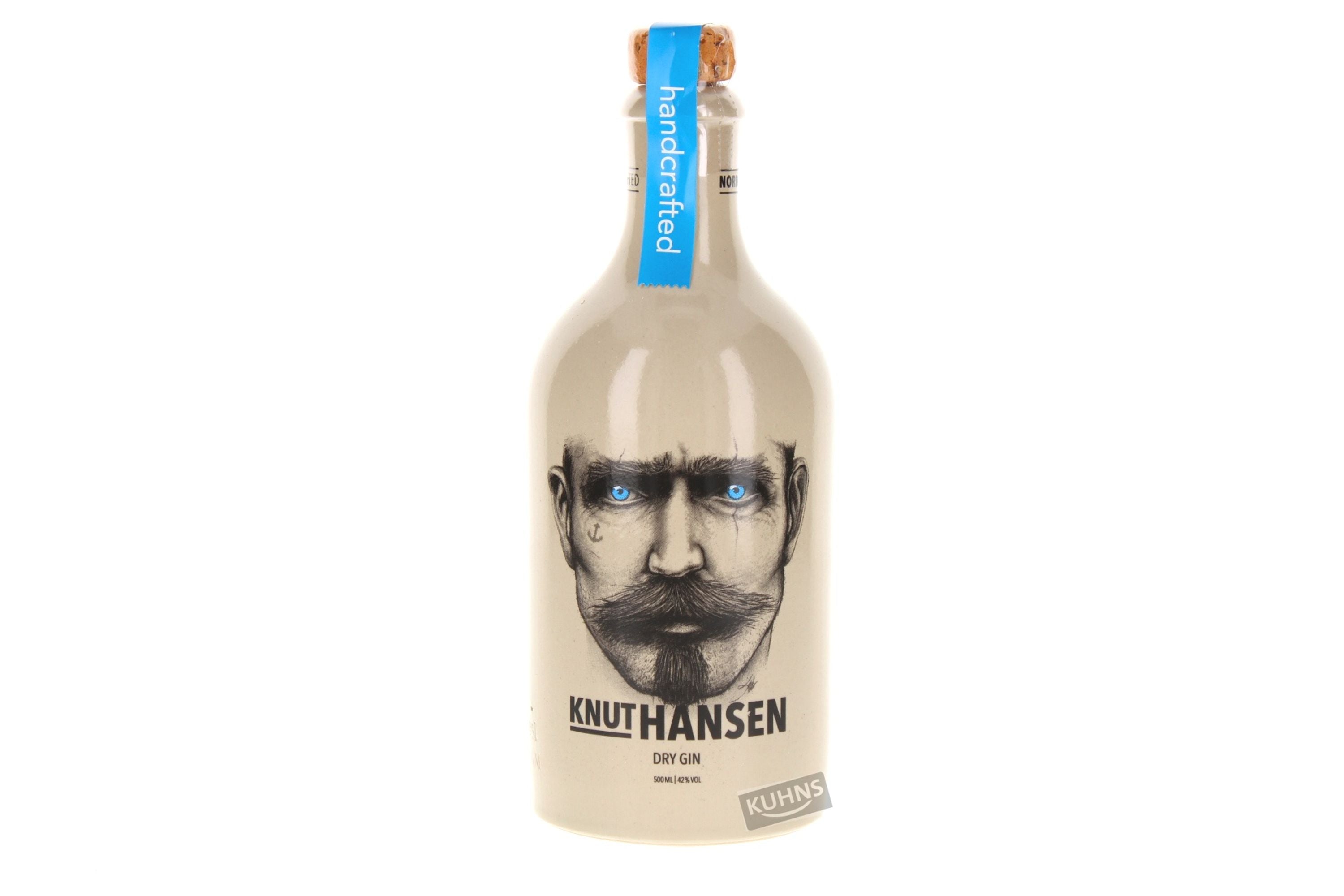 Ginebra seca Knut Hansen 0,5 l, 42 % vol., ginebra alemana