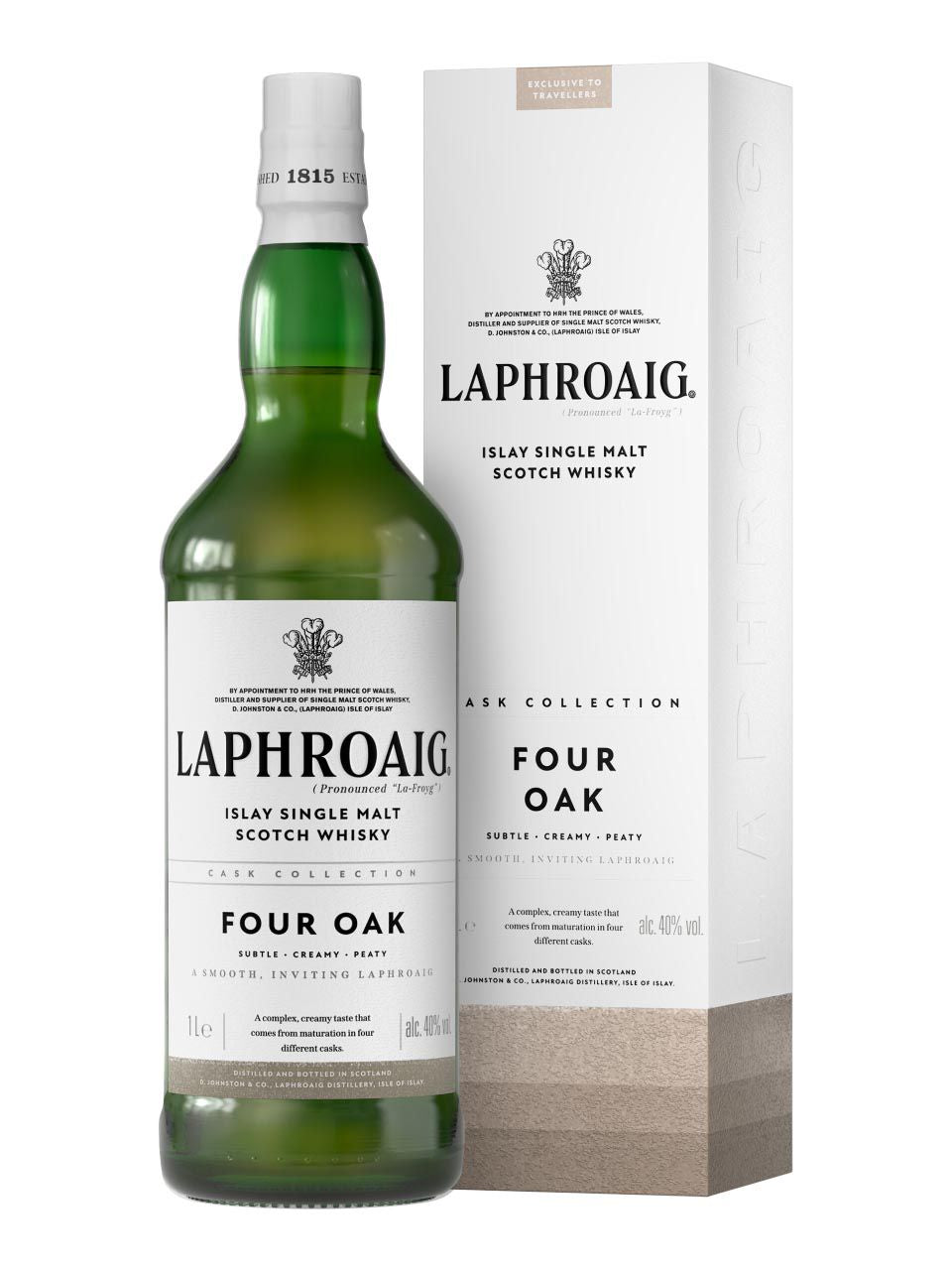 Laphroaig Four Oak 1,0l, alc. 40 Vol.-%