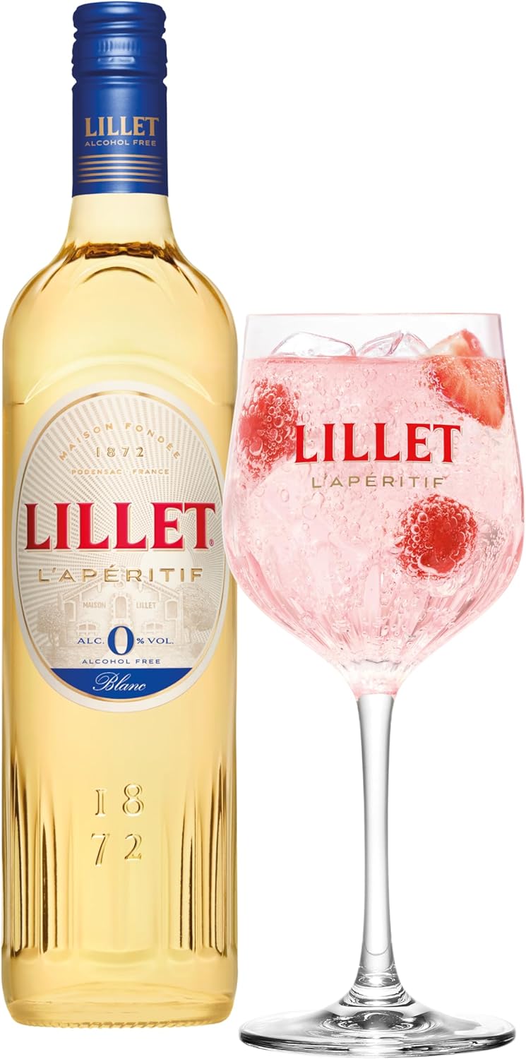 Lillet Blanc 0% Alkoholfreier französischer Apéritif 0,75l