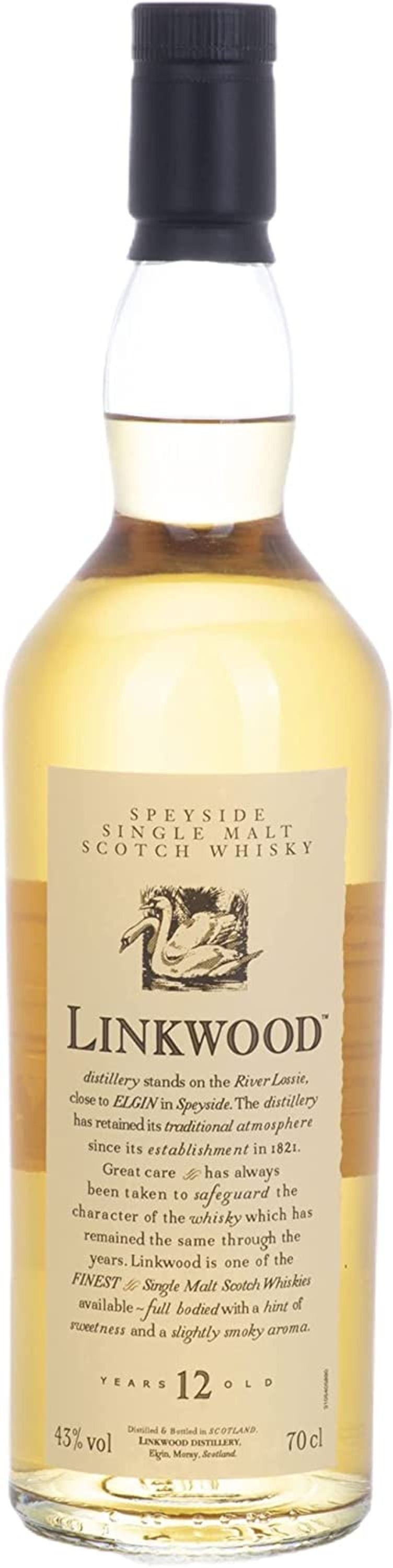 Linkwood Flora &amp; Fauna 12 años 0,7 l, 43 % de alcohol por volumen