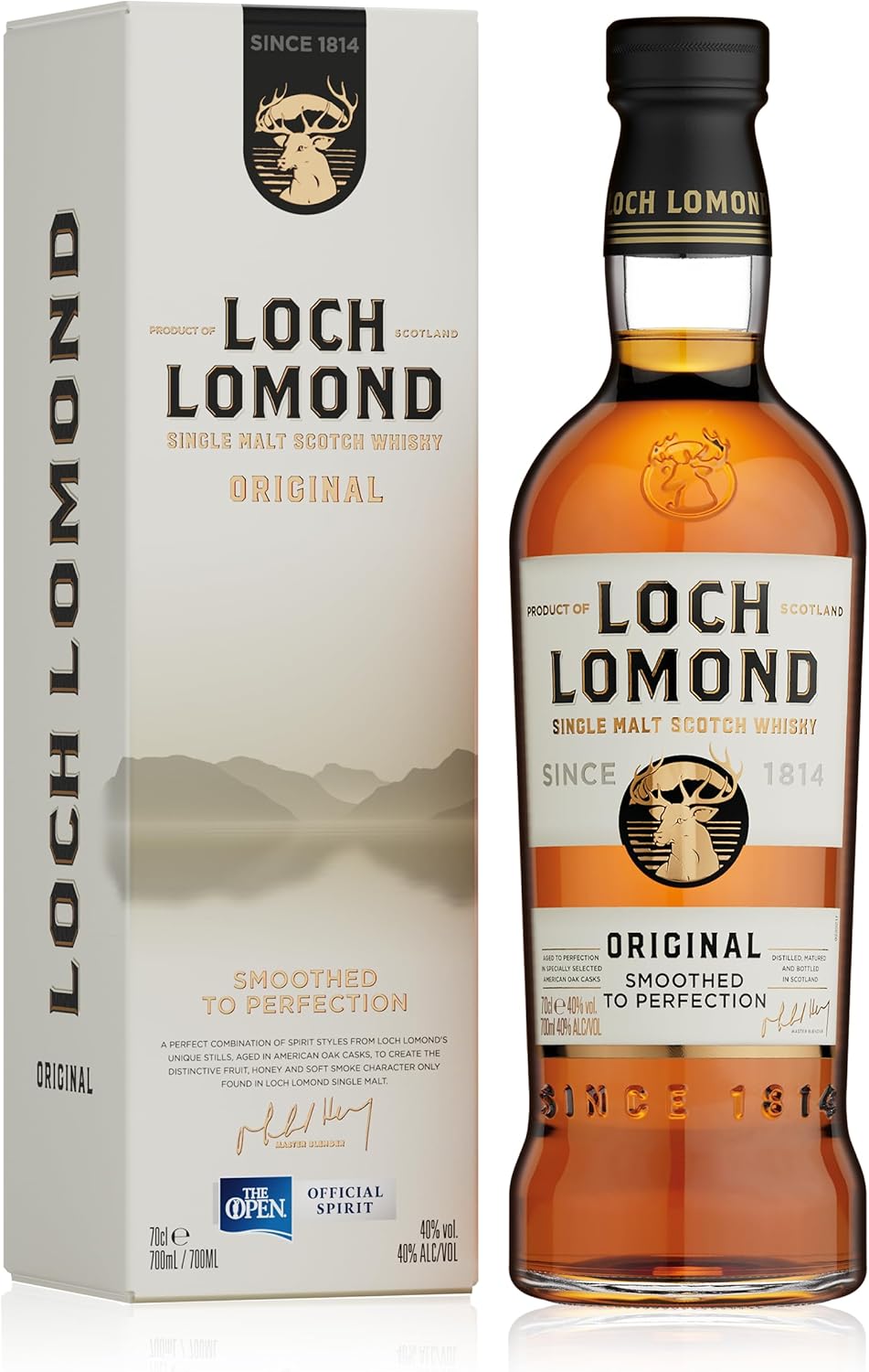 Whisky de malta original Loch Lomond, 0,7 l, 40 % de alcohol por volumen