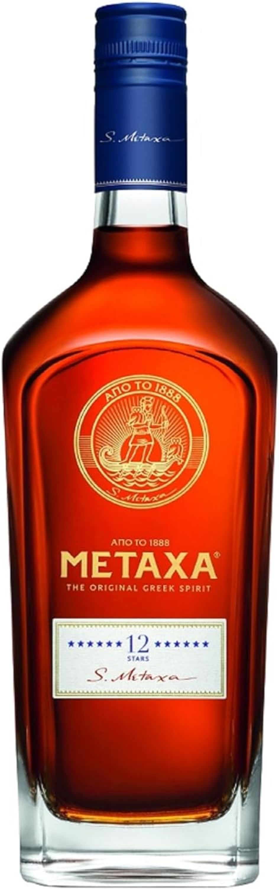 Metaxa 12 Estrellas 0,7 l, 40 % vol., aguardiente griego