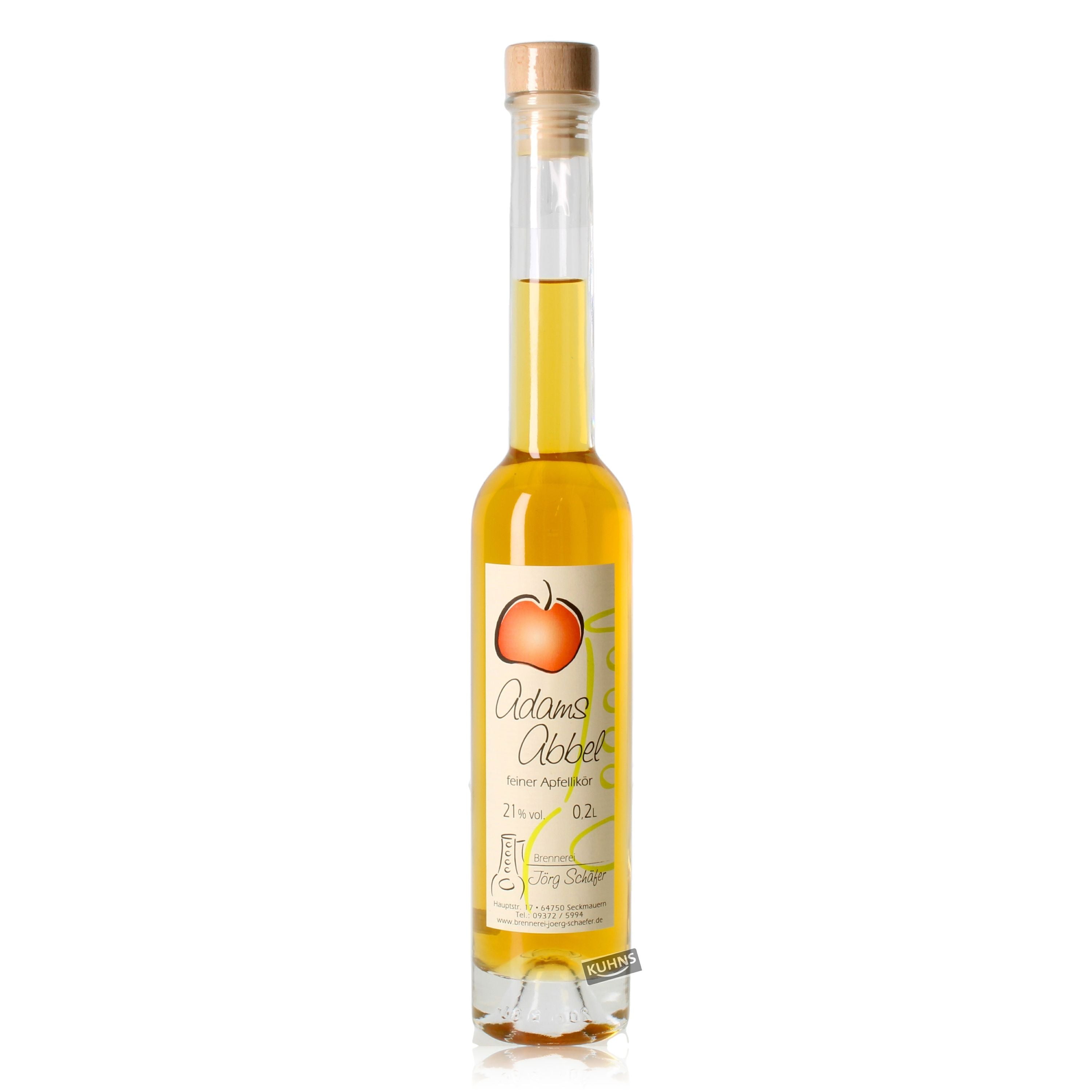 Licor Jörg Schäfer Adams Abbel 0,2l, alc. 21% vol.