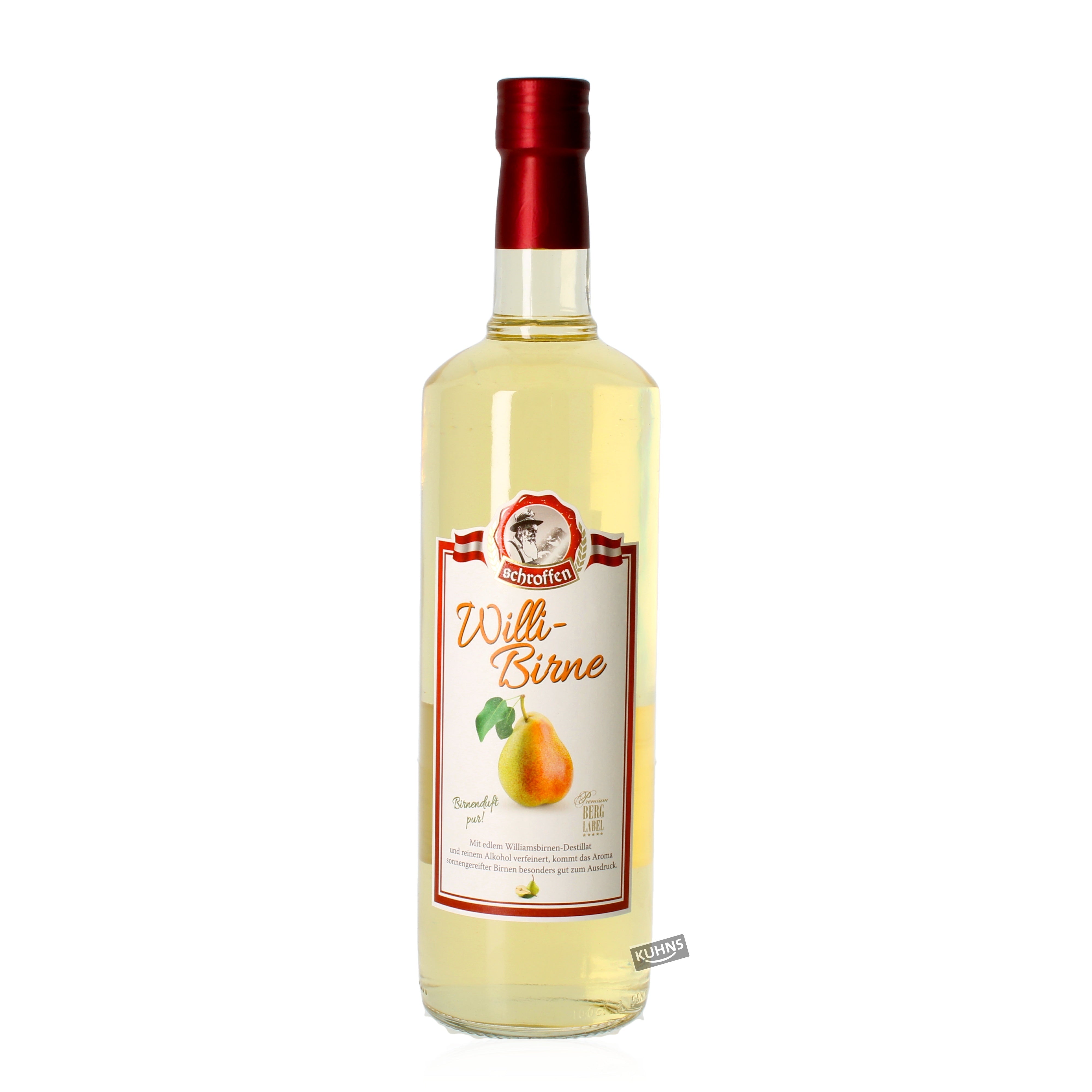 Schroffen Willi-Birne 1,0l, alc. 35%vol.