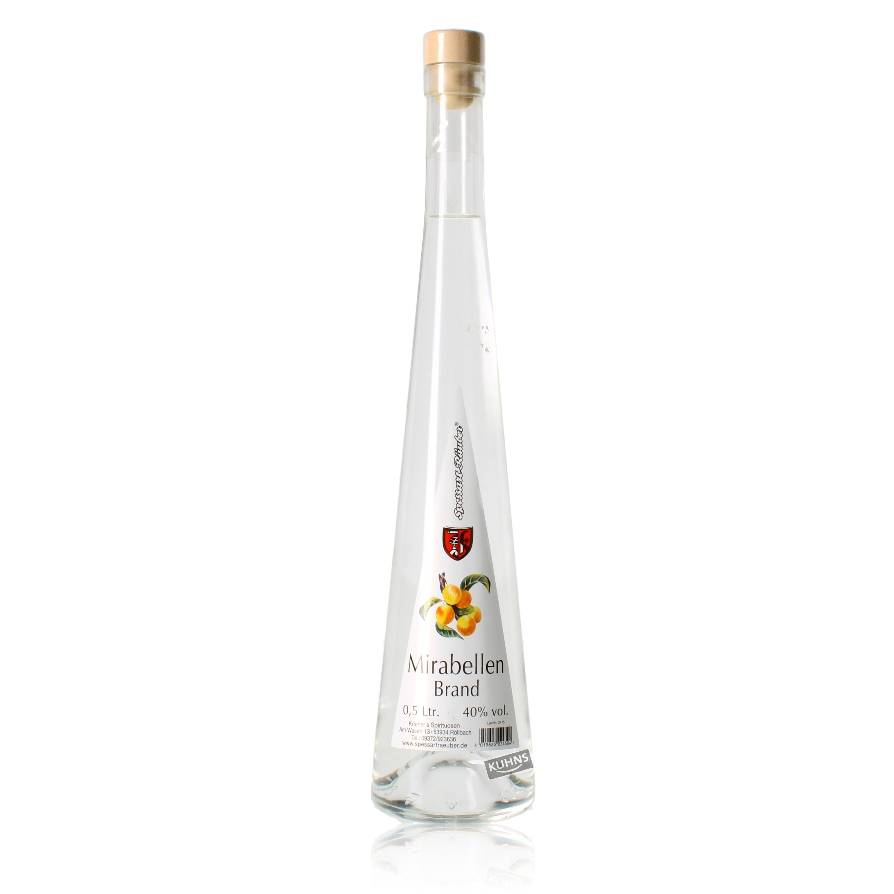Spessart Räuber Mirabelle Brandy 0,5l, 40% alc./vol.