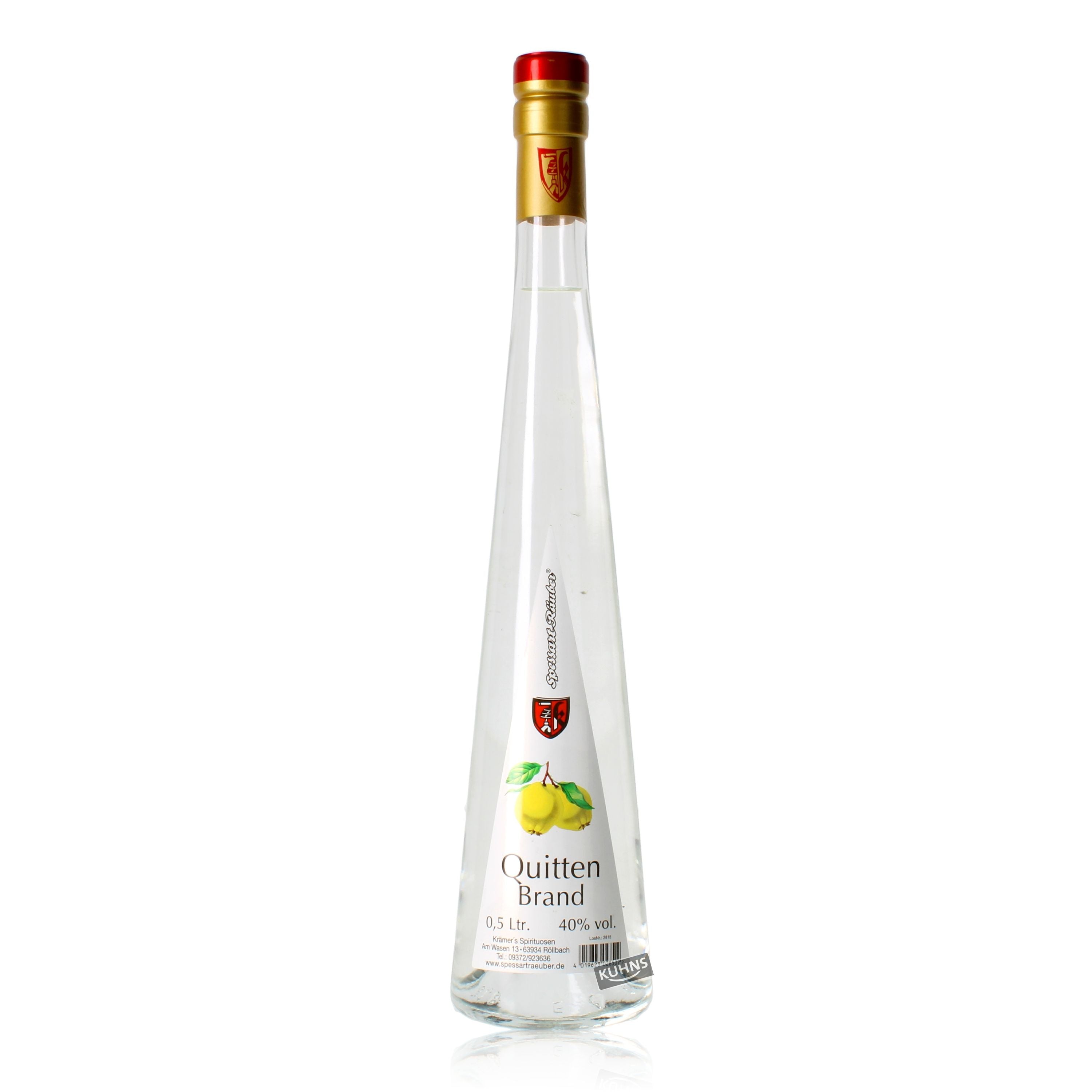 Spessart Räuber Membrillo Brandy 0,5l, alc. 40%vol.