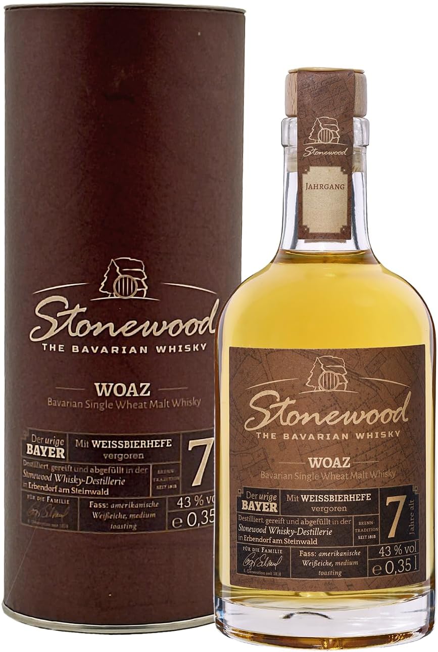 Stonewood WOAZ 7 años Whisky de trigo único 0,7 l, alc. 43 % vol.