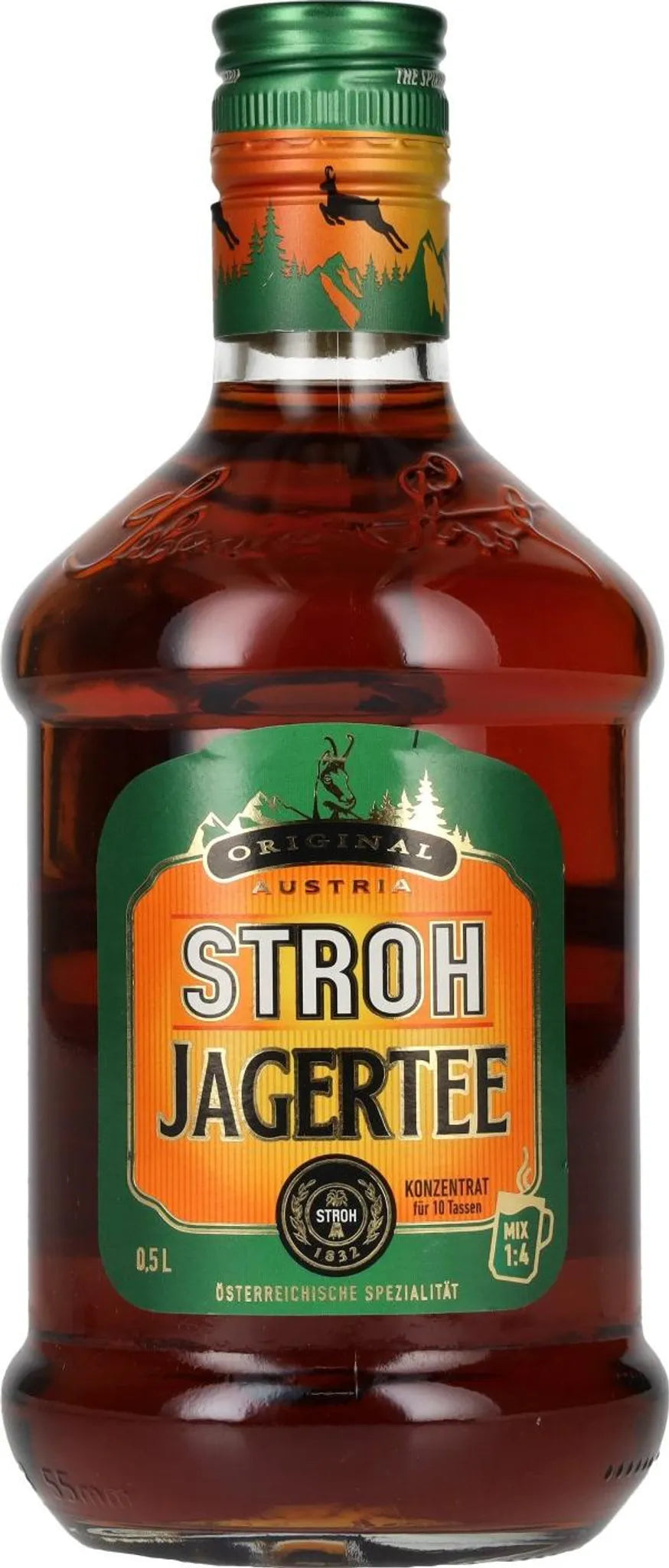 Stroh Jagertee 0,5l, alc. 40 Vol.-%, Spirituose Österreich