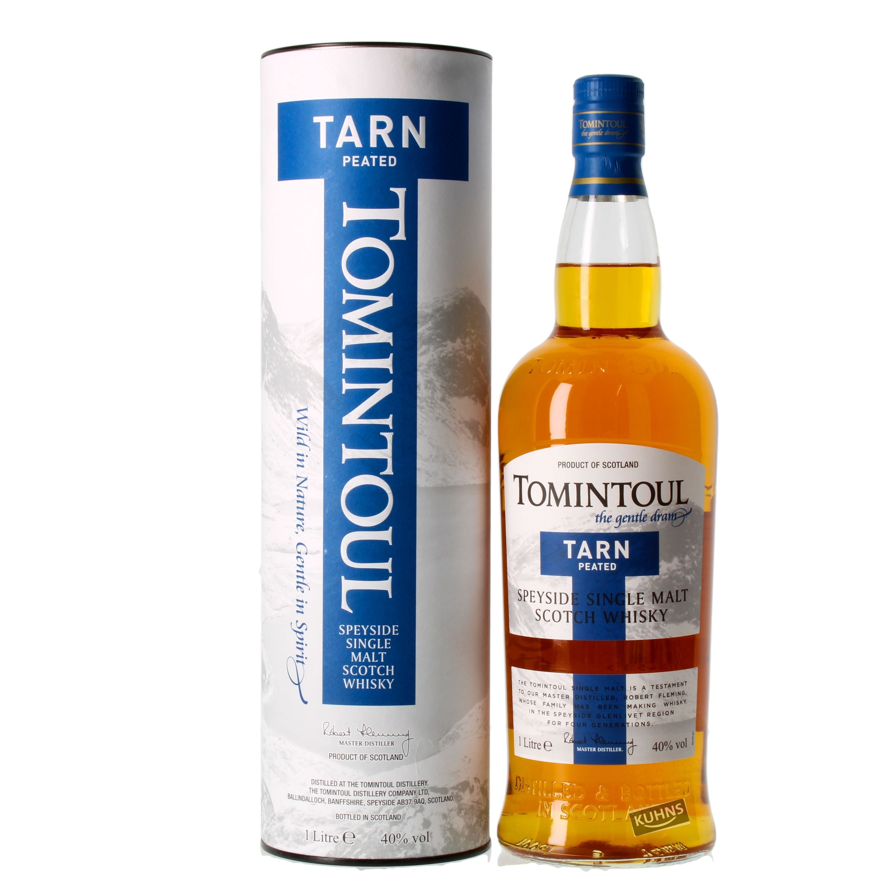 Tomintoul Tarn Peated 1,0 l, alcohol 40 % por volumen