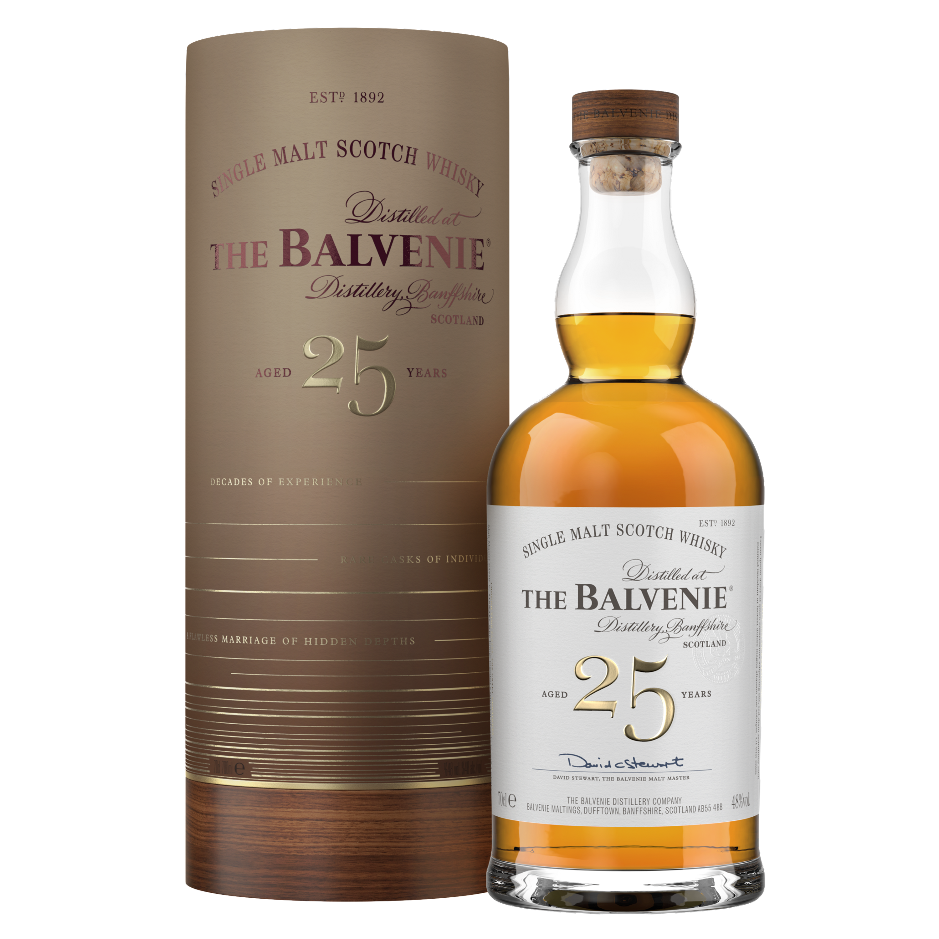 Balvenie 25 Jahre 0,7l, alc. 48 Vol.-%