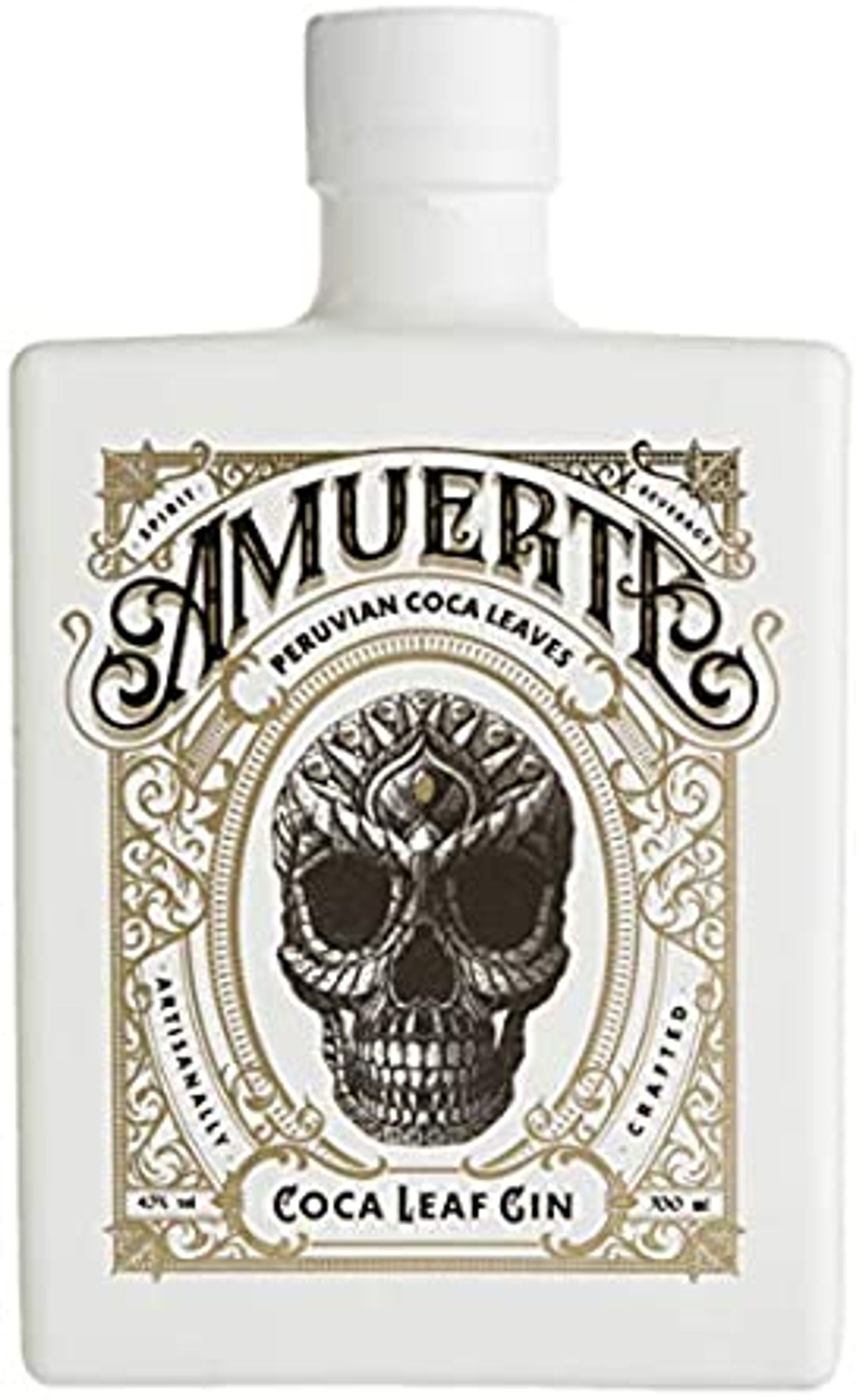 Amuerte Ginebra Hoja de Coca Blanca 0,7l, alc. 43% vol.