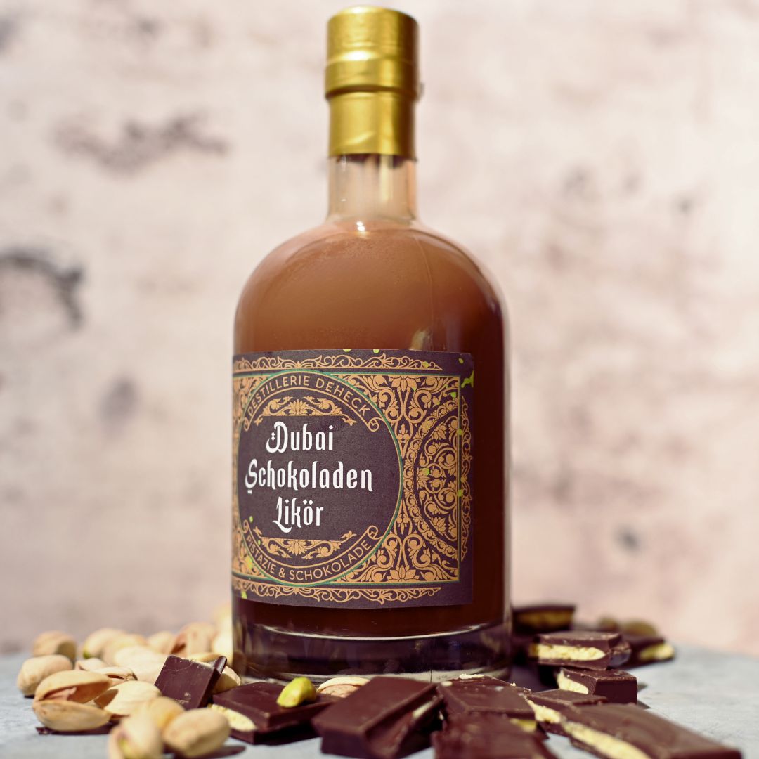 Deheck Dubai Schokolade Likör 0,5l, alc. 15 Vol.-%
