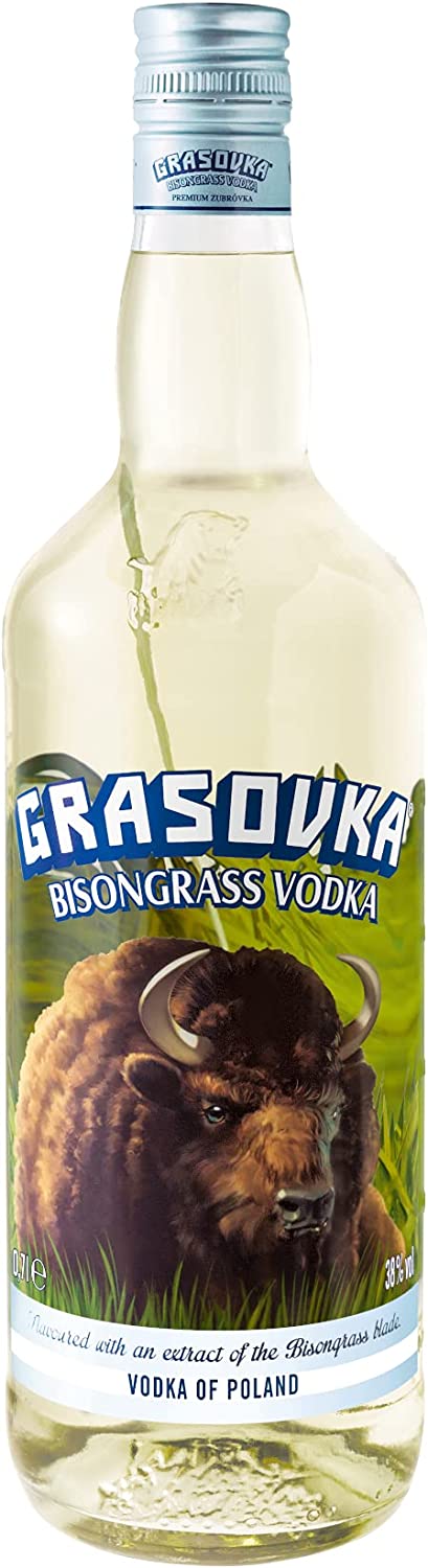Grasovka Bisongrass Vodka 0,7l, alc. 38% vol., vodka Polonia