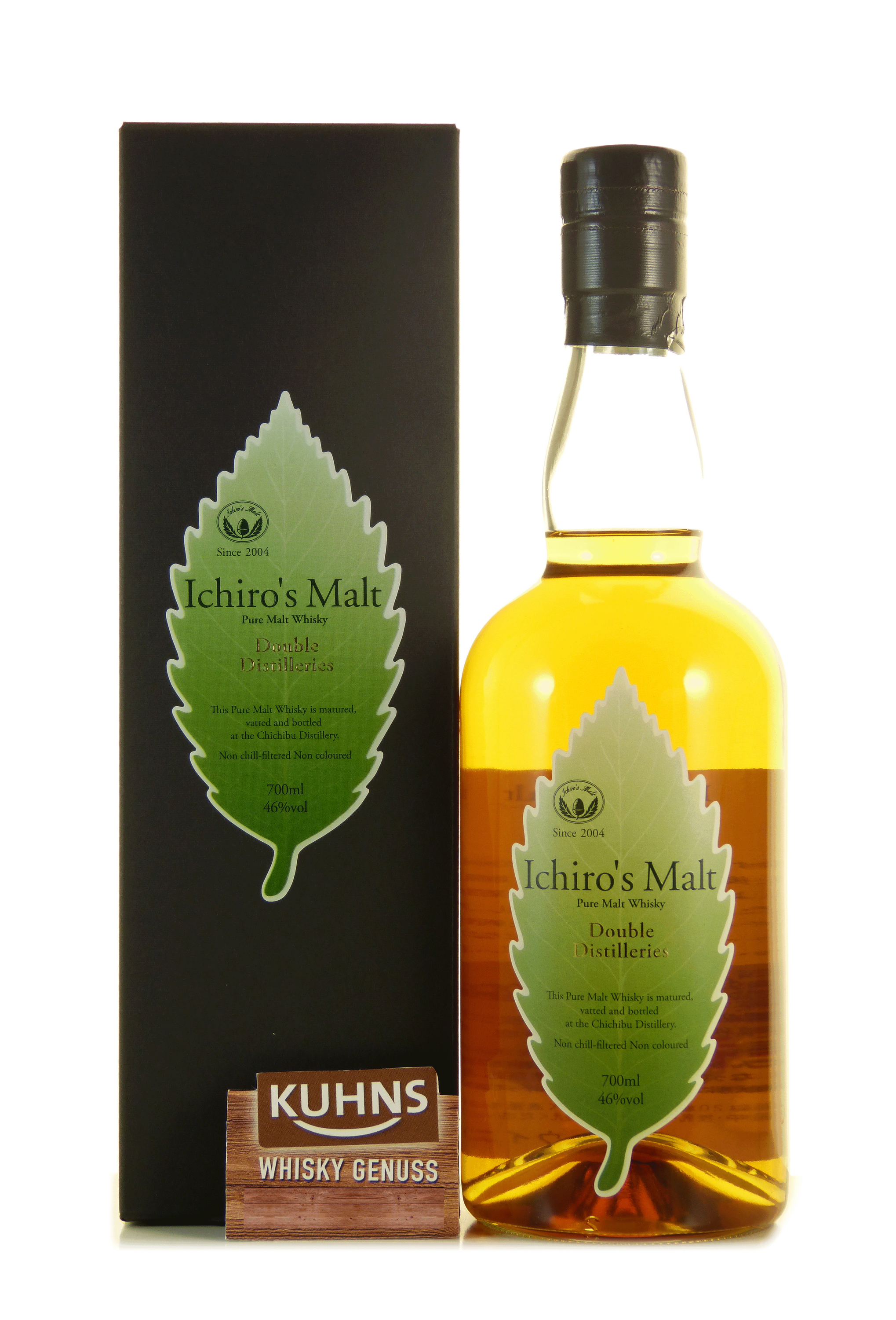 Ichiro's Malt Double Distilleries Pure Malt 0,7 l, 46 % de alcohol por volumen