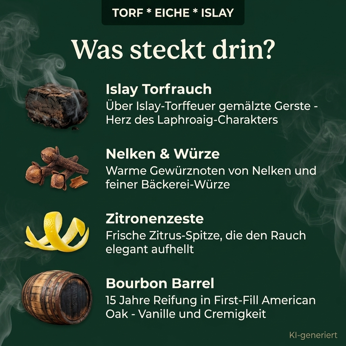 laphroaig 15 ingredients 2000
