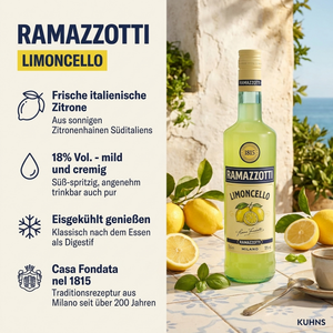 ramazzotti limoncello split 2000