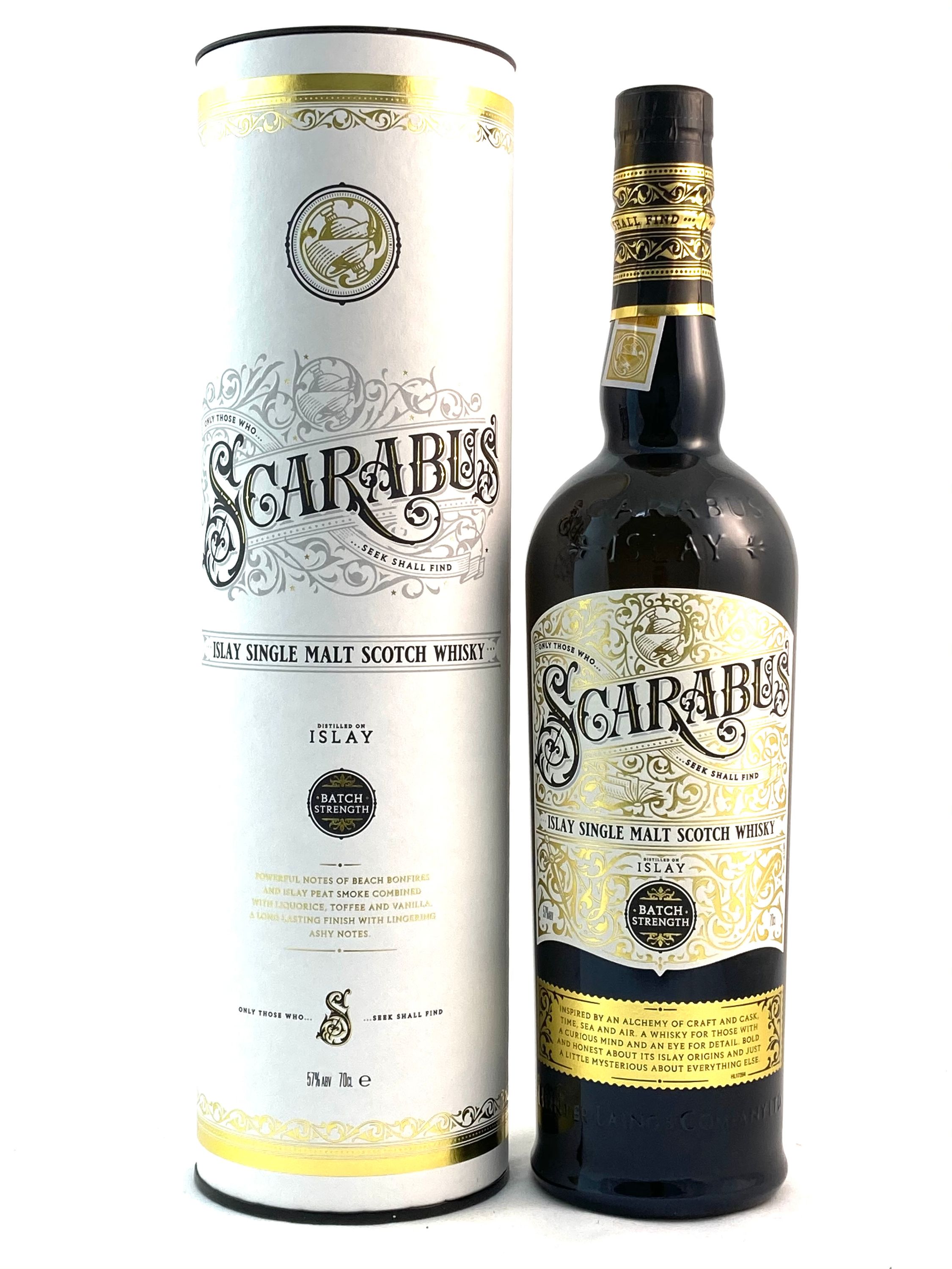 Scarabus Batch Strength Hunter Laing 0.7l, alc. 57 Vol.-%